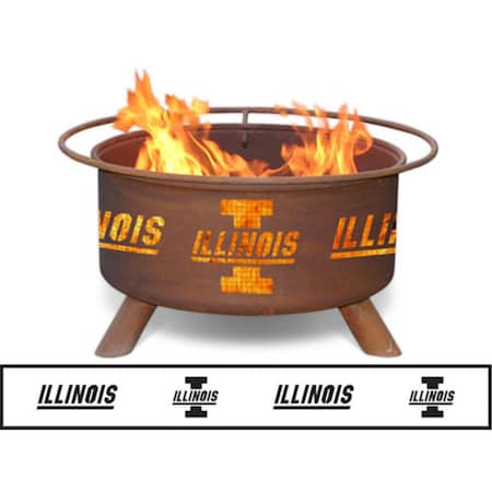 Patina Products University of Illinois Fire Pit F220